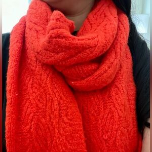 Red J.crew scarf
